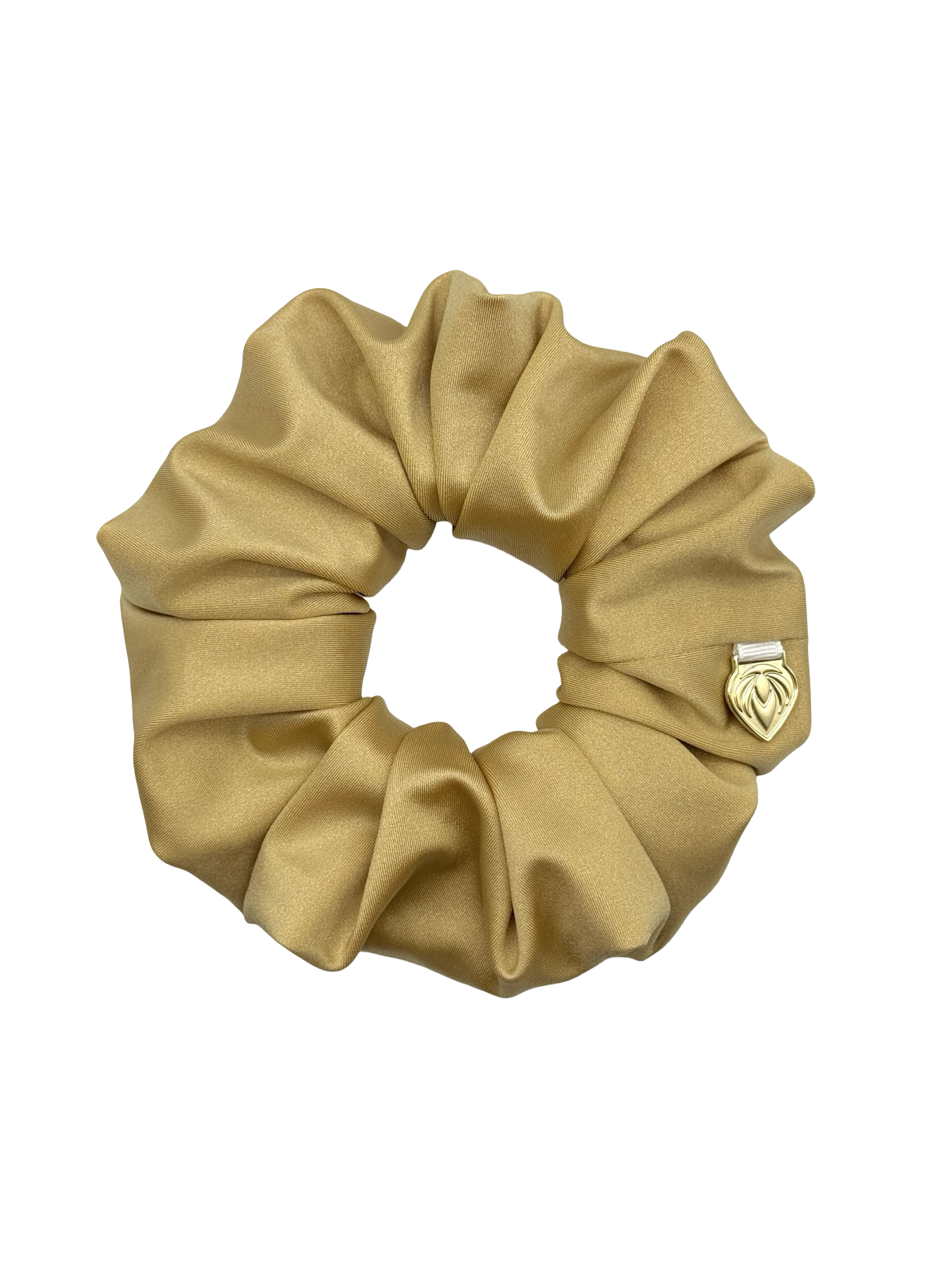 Premium Chic Scrunchie - Power Sateen Gold