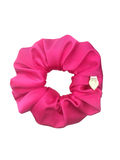 Premium Chic Scrunchie - Power Sateen Pink