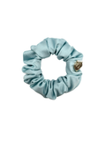 Premium Sporty Scrunchie - Power Sateen Light Blue