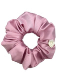 Premium Chic Scrunchie - Power Sateen Light Pink