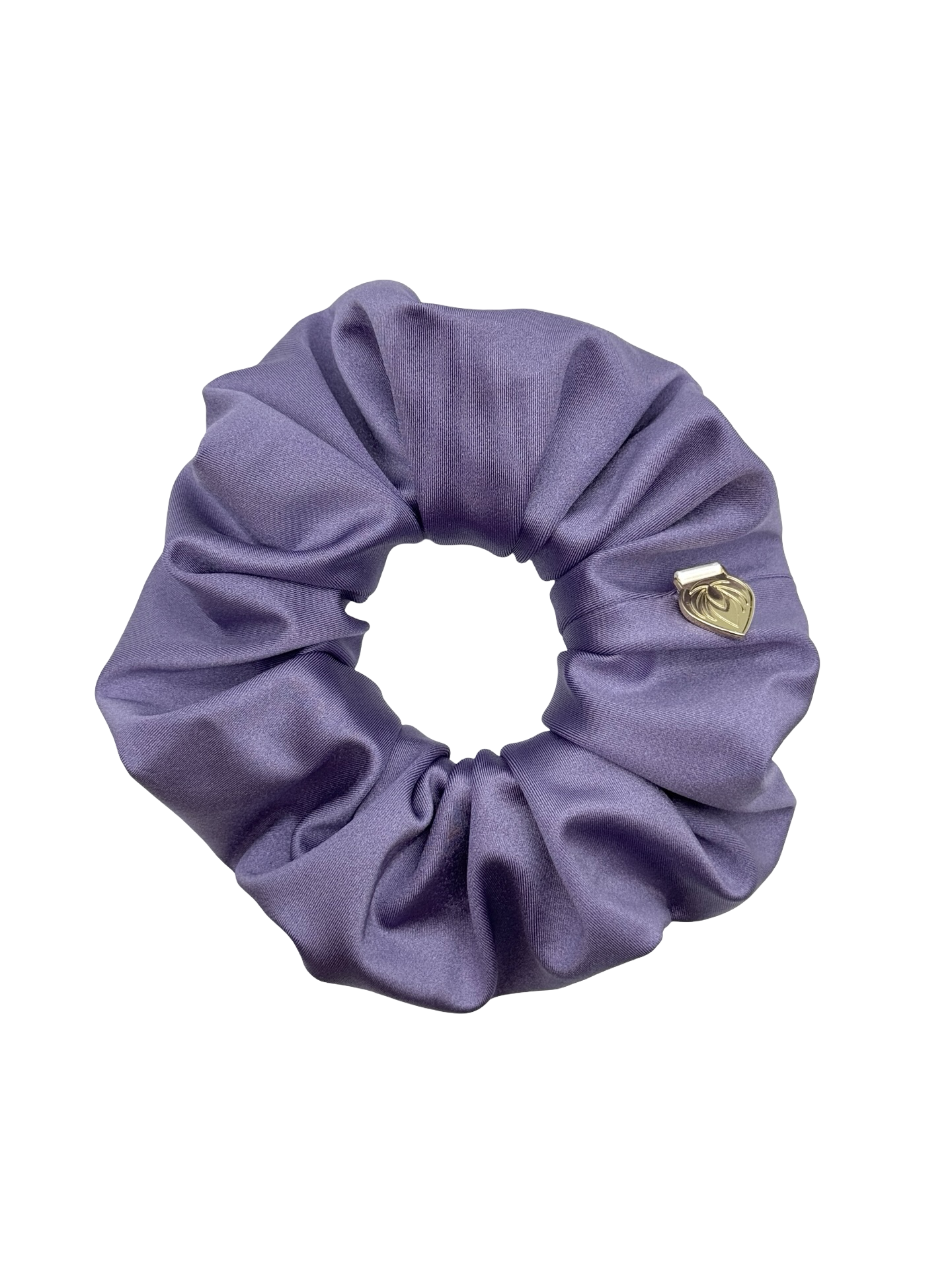 Premium Chic Scrunchie - Power Sateen Periwinkle
