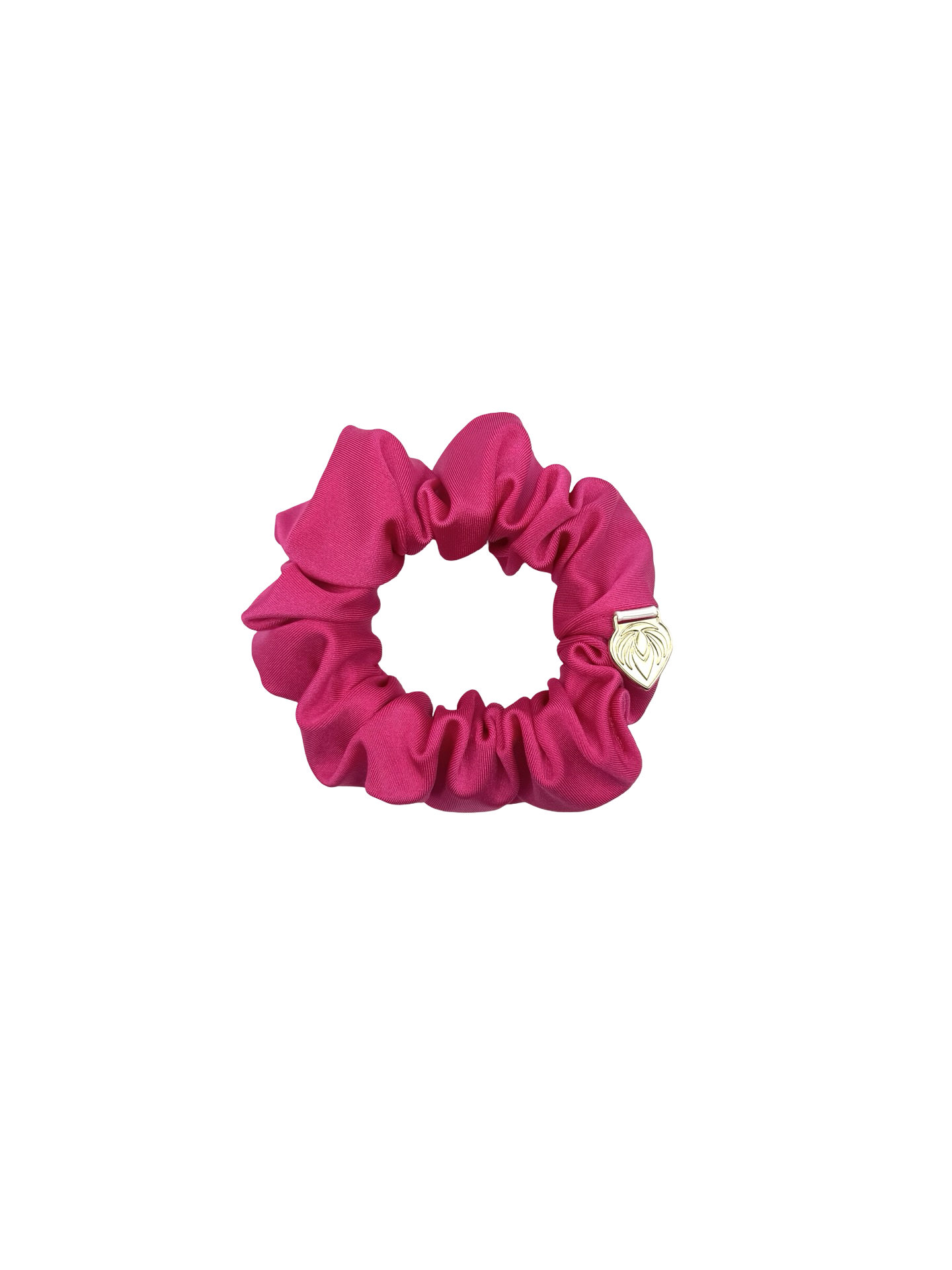 Premium Sporty Scrunchie - Power Sateen Pink