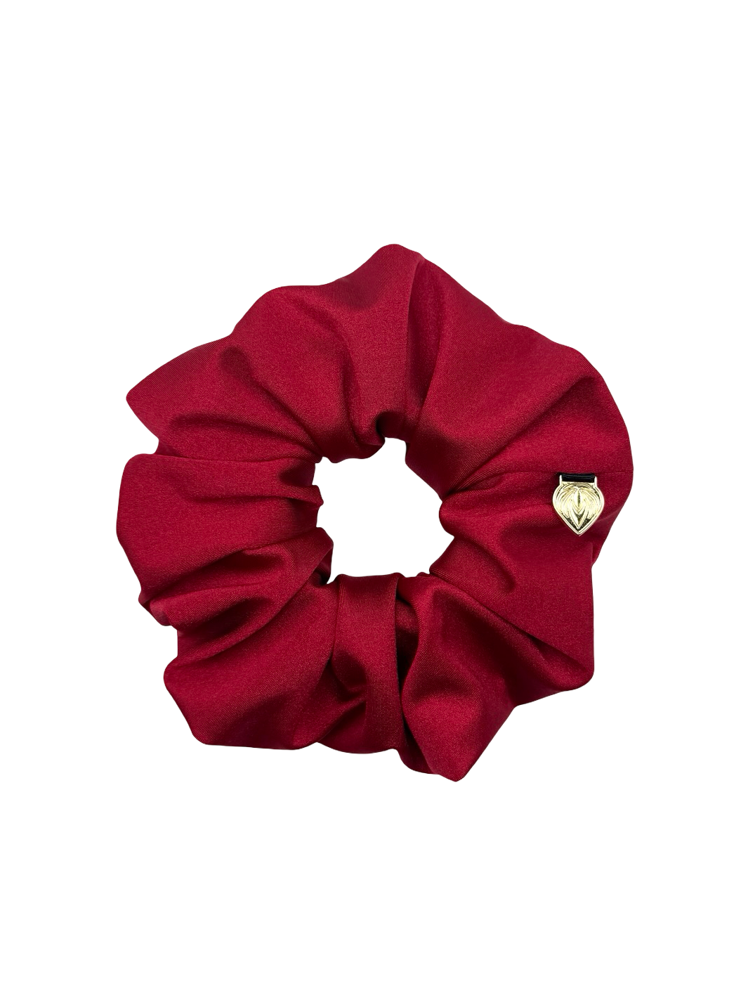 Premium Chic Scrunchie - Power Sateen Red